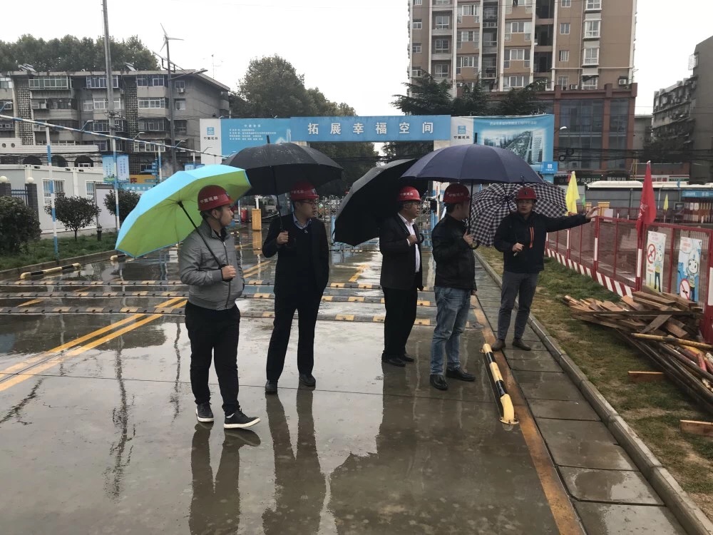 孔德軍一行赴甘肅中建市政工程勘察設(shè)計研究院有限公司陜西分院調(diào)研指導工作